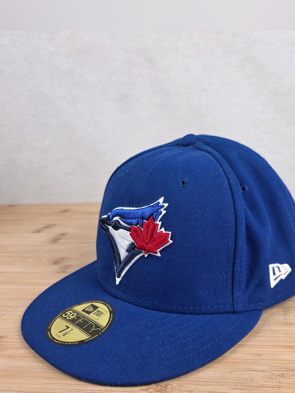 New Era Blue Toronto Blue Jays Fitted Baseball Cap